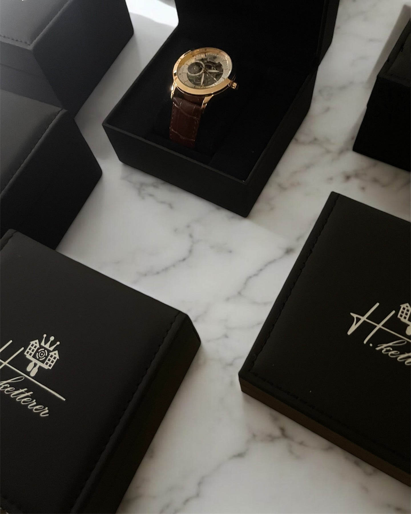 AURORA - AUTOMATIQUE BRACELET CUIR