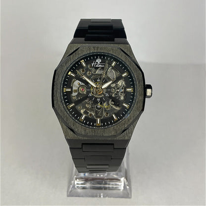 NOCTIS - BRACELET ACIER NOIR AUTOMATIQUE